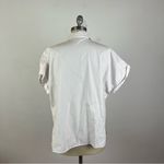 Good American  White Boxy Button Down Shirt Photo 5