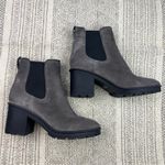 Vince Henderson Chelsea Boots, Gray Suede, Water Repellent, Lug Sole, 8.5 Photo 2