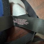 Victoria's Secret Victoria’s Secret Front Closure Push Up Bra Blue with Black Lace Size 36B Photo 5