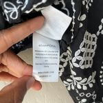 Alice McCALL  Top Anywhere Black White Embroidered Off the Shoulder Crop Top Sz 6 Photo 8