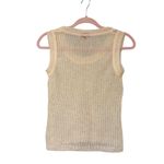Hugo Boss Open Knit Ecru Vest Tank Angora/Mohair Honeycomb, Sz S Photo 1
