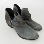 Sorel  Leather Lolla II Ankle Boot Womens 7 Waterproof Quarry Grey Studded Bootie Photo 1