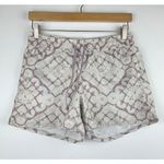 The North Face Women’s Purple/White Tie Dye Flash Dry Shorts - Size S Photo 0