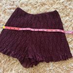 Free People maroon lace shorts Photo 4
