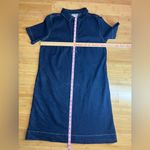 Liz Claiborne Women’s Short Sleeve Blue Denim Casual Dress W/Pockets,Spring|Sz:S Photo 8