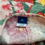 Old Navy  Multicolor Linen Blend Floral Garden Party Spring Summer Maxi Dress XL Photo 7