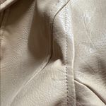 Anthropologie Saige Faux Leather Blazer - Sand XL NEW Tags Photo 4