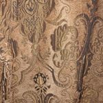 Marsh Landing Tan Tapestry Style Heavyweight Button Down Blouse Size Large Photo 6