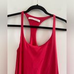 Susana Monaco  Red Scoop Neck Racerback Mini Dress With Shelf-Bra Size XS Photo 1