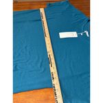 NWT Poetsky Teal Blue Short Sleeve Pocket Tunic Dress XL X Photo 3