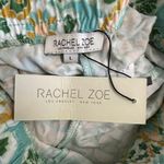 Rachel Zoe Womens Pants Large Wide Leg Boho Paisley Print Aqua NWT Resort Photo 1