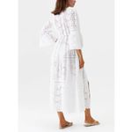 Melissa Odabash Avery Cotton Casual Kaftan Swim Cover Photo 3