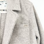 Pilcro Anthropologie Womens Academia Career Pinstripe Work Blazer Size M Gray Photo 10