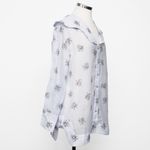 Ganni . Organza Floral Top. Photo 7