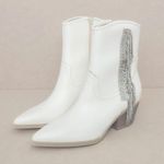 Altar'd State Rhinestone Fringe Altered State Cowgirl Boots Photo 0