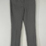 7th Avenue Design Studio NY & Co. Black White Patterned Dress Pants Size 6 Photo 0