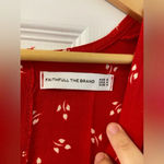 Faithfull the Brand Mallory Jumpsuit In Red Jeanne Print Size 4 Photo 7