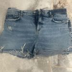 Loft Blue Jean Shorts Classic Denim Style Photo 0