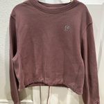PINK - Victoria's Secret Pink letterman pullover. Soft-girl, minimalist, cozy, ballet-core, preppy Photo 0