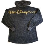 Disney Walt World 50th Anniversary XS black gold castle spirit jersey hoodie Photo 0