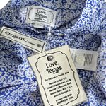 EMERSON FRY Love Tómas Mandarin Collar Top, Porcelain Organic, OS White Size undefined Photo 8