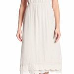 Elliatt Size XS Taupe Elation Ruffle Midi Dress Photo 1