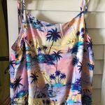 Hobie  Spaghetti Strap Tropical Romper Cover Up Lg. Photo 0