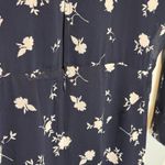 CAbi  Midnight Navy Pemberley Floral Print Midi Dress - size 6 Photo 5