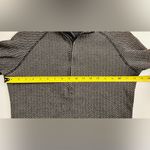 KAVU  Women Brown Black Herringbone 1/4 Zip Pullover Jacket Minimalist M Photo 4