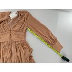 SheIn Shien Premium Dress Formal Sz S Chiffon Evening Wedding Guest Deep V Elegant NWT Photo 14