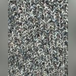 Aerie  Gray Chunky Knit XL Sweater Confetti Threads Lace-Up Pullover Photo 5