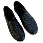 Ecco EUC  Leather Soft 7 Slip-On Sneaker Flats Black Size 7 Retail $160.00 Photo 1