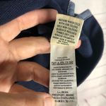 L.L. Bean Oversized Cowl Neck Short Sleeve Sweatshirt Blue Size undefined Photo 7