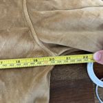 Nili Lotan Womens Jacket Small Camel Brown 1/4 Zip Collar Velour Sweater Track Photo 6