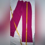 Dickies Women’s Pink Scrub Pants Size Small Elastic Waist Cargo Pocket Photo 7