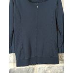 Puma X Ferrari Sweatshirt Woman's Medium Black Hoodie Full‎ Zip Racing Long Photo 8