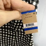 NEW Rachel Rachel Roy Black White Gingham Ruffle One Shoulder Classic Dress XL Photo 3