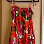 Show Me Your Mumu Red and Pink Floral Dress Photo 0