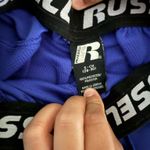 Russell Blue  athletic shorts Photo 1