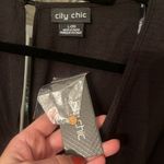 City Chic  Women's Trendy Synthesis Jumpsuit Black Size 20 wide leg Photo 11