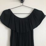 Mossimo Supply Co . Black Ruffled Dress. Size Medium Photo 3