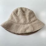 Unbranded Bucket Hat Reversible Sherpa Quilted Unisex Winter Hat‎ Casual Cream Photo 5