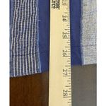 Vintage Chaus‎ Womens Large Blue Patchwork Top Shirt Retro Funky Boho Preppy Photo 5