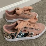 Puma Basket Heart Hyper Embroidery Women Size 8 Photo 0