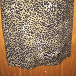 Black & Brown Leopard Print Marielena Collezione Pencil Skirt Size Medium Photo 2