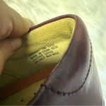 Clarks  Unstructured Burgundy Leather Mary Jane Comfort Shoes New Size 12 Photo 5
