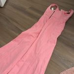 Alice + Olivia NWT Chels Corset Jumpsuit in pink denim Photo 9