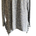 Cato Gray Heathered Knit Tunic Top Photo 5