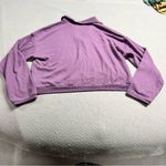 Treasure & Bond  Purple Collar Polo Long Sleeve Sweater Top Size Medium EUC Photo 5
