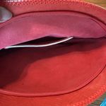 Vtg Carlo Fiori Purse Brightly Colored Snake Leather Crossbody Zip Tassles Italy Pink Photo 9